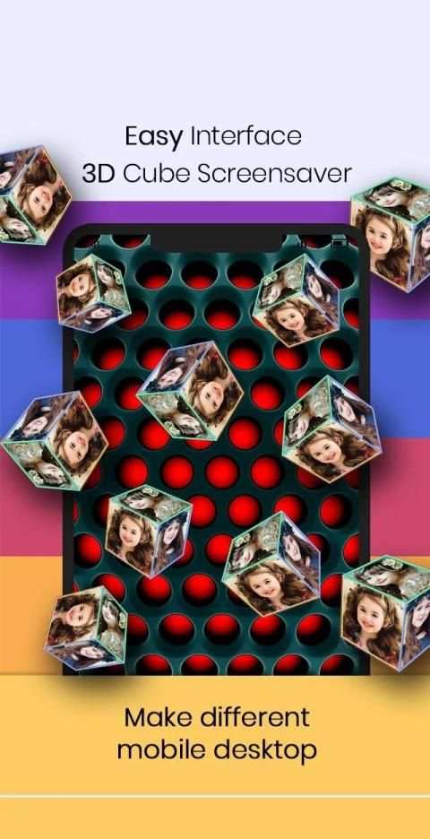 Photo Frame Live Wallpaper - 3D Photo Cube Desktop screenshot 11