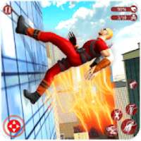 Flying Ninja Super Hero - Rescue Survival Game 3D