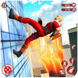 Flying Ninja Super Hero - Rescue Survival Game 3D आइकन
