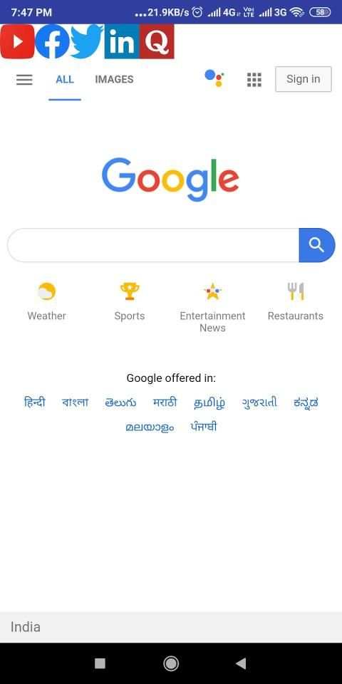Smart Fast Browser App screenshot 3