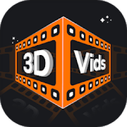 3DVids : Photo Slideshow &amp; Photo Video Maker आइकन