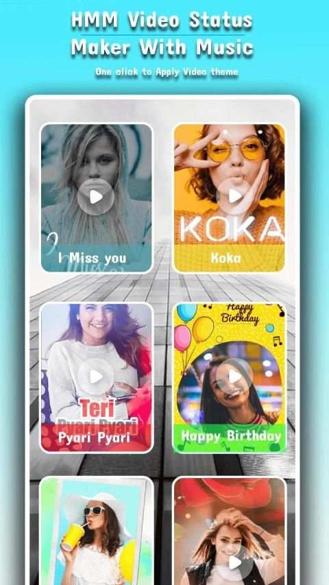 HMM Video Maker: Video Maker with Music and Photos स्क्रीनशॉट 4