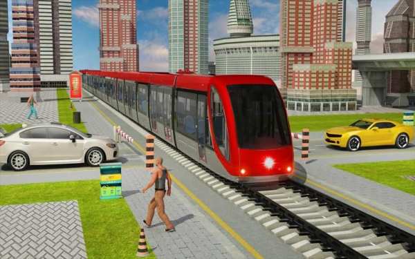 Indian Train City Driving Sim- Train Games 2018 screenshot 5