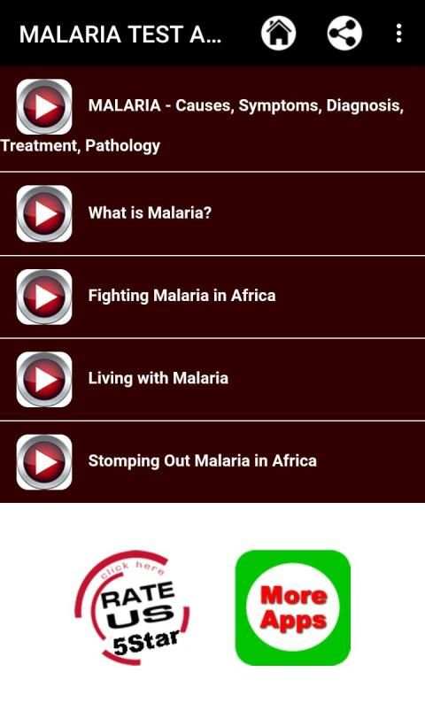 Malaria Self-Test and Guide (Africa's Version) screenshot 1