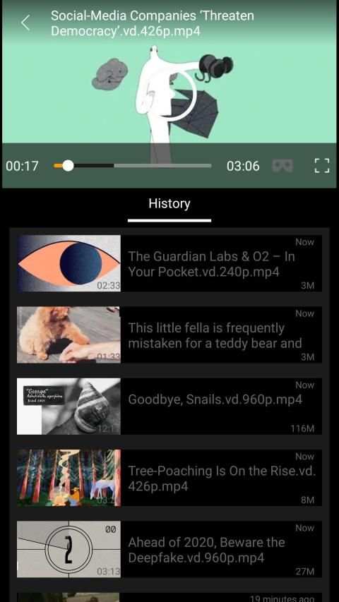 vr video player - watch video in vr mode screenshot 3