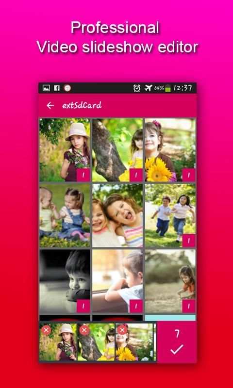 Magic Photo Slideshow - Photo editor स्क्रीनशॉट 3