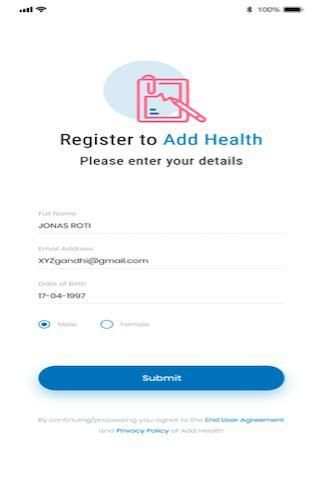 Add Health screenshot 2