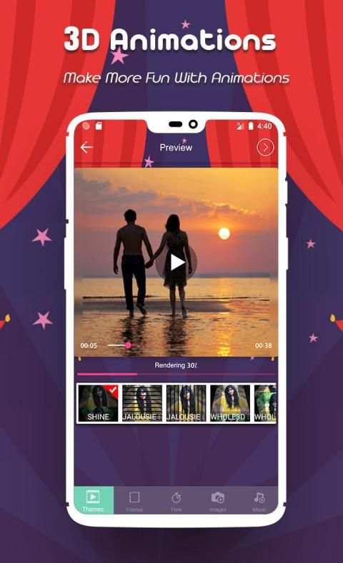 Images To Video Maker - Video Creator & Editor स्क्रीनशॉट 1