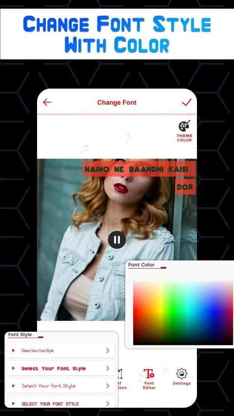 Photo Video Maker With Lyrics - Video Maker स्क्रीनशॉट 5