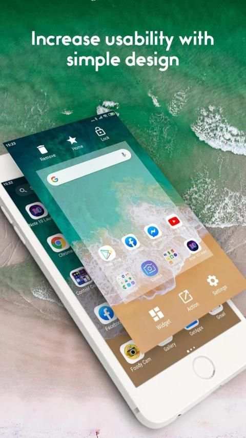 Oppo Launcher F11 - Launcher For Oppo F11 скриншот 1