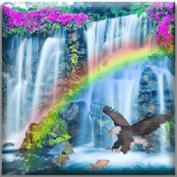 ikon Water Falling Live HD Wallpaper Apps 2020