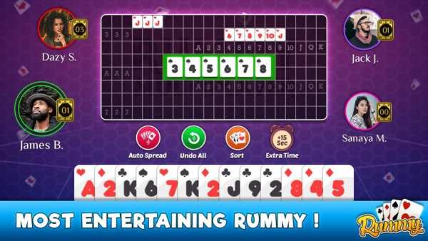 Rummy - Free Offline Card Games screenshot 5