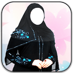 Women Burqa Photo Montage आइकन