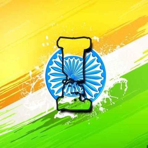 3D Name Font Flag - Independence Day DP screenshot 3