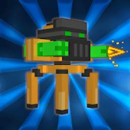 Blocky Bot Shooter - Twin Stick Endless Arcade