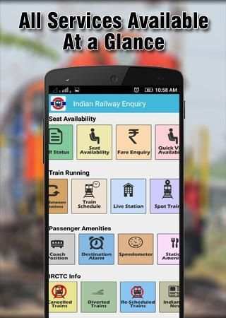 Indian Railways Enquiry स्क्रीनशॉट 7