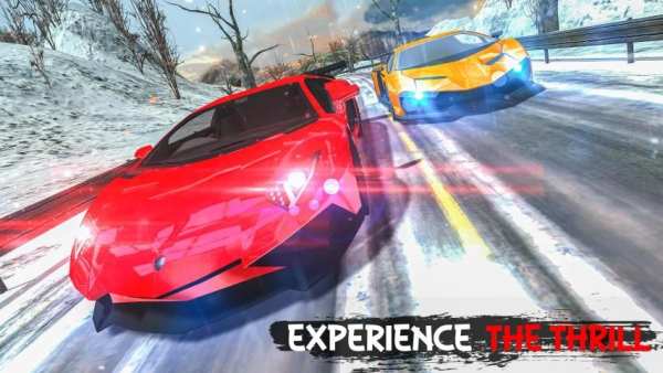 Speed Car Crazy Stunts – Extreme Snow Racing स्क्रीनशॉट 8