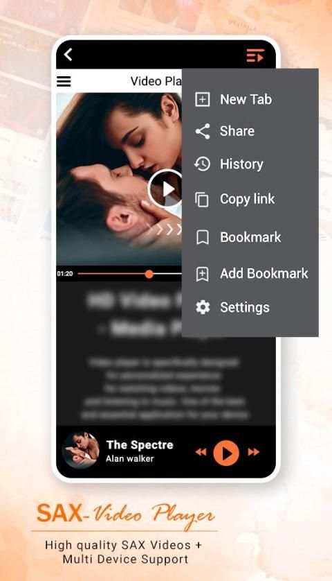 HD Video Player स्क्रीनशॉट 2