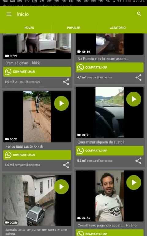 Vídeos Engraçados - Zueiras screenshot 1