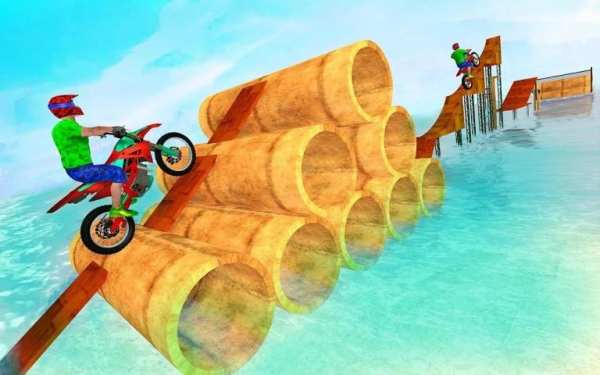 Impossible Tracks Bike Stunt Free Game स्क्रीनशॉट 3