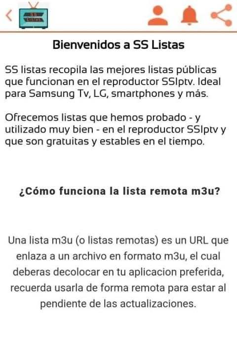 SS Listas screenshot 1