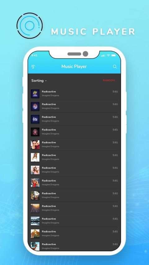 Music Player स्क्रीनशॉट 2