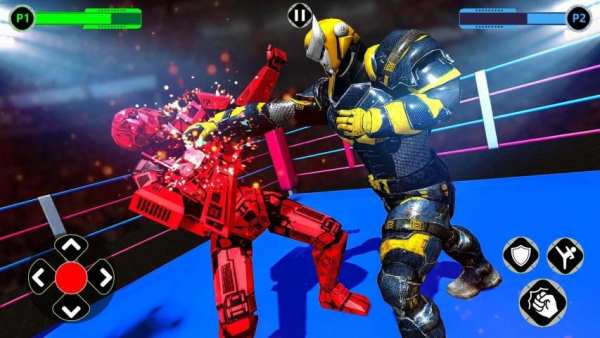 Robot Ring Fighting Arena: Wrestling Game 2020 स्क्रीनशॉट 3
