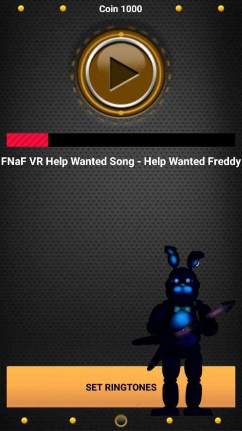 FNaFVR Help Wanted Song Ringtones स्क्रीनशॉट 2