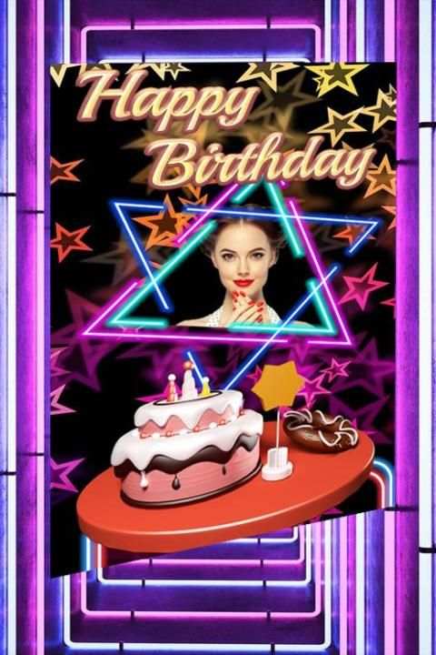 Happy Birthday 2020 Photo Frames स्क्रीनशॉट 4