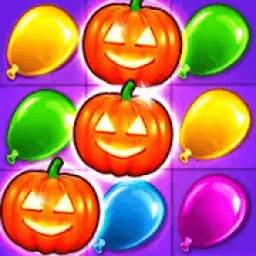 Balloon Paradise - Halloween Games Puzzle Match 3