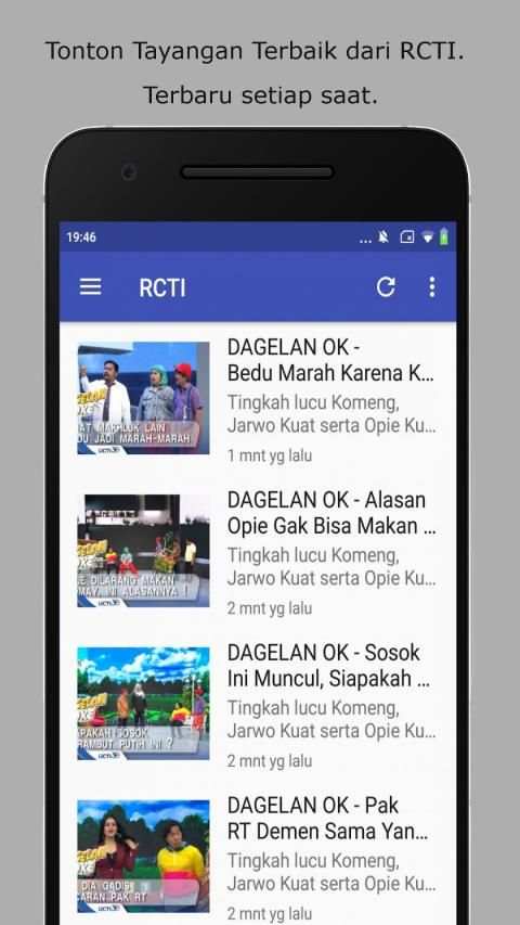 Streaming Acara TV RCTI MNCTV dan Global TV screenshot 4