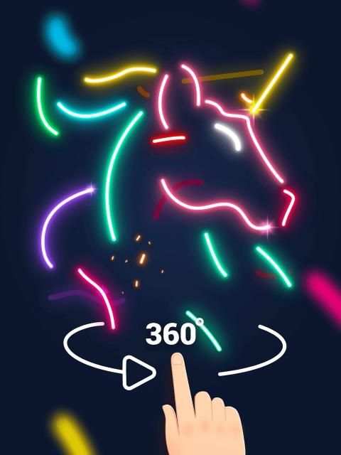 Line it - 3D Light Puzzle Game स्क्रीनशॉट 7