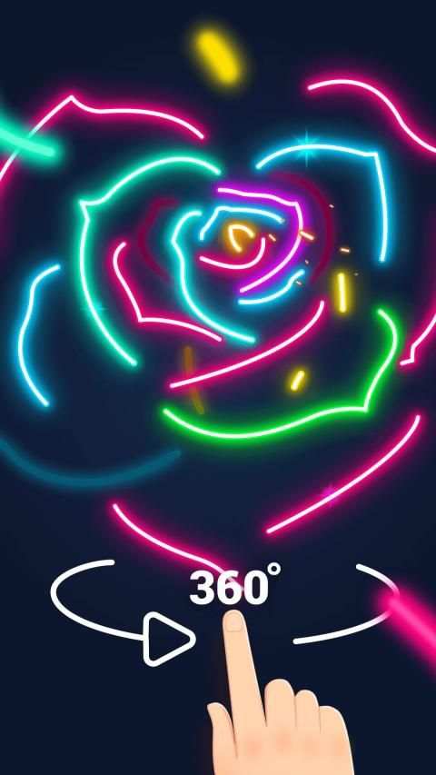 Line it - 3D Light Puzzle Game स्क्रीनशॉट 12