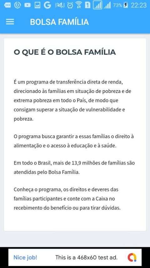 Bolsa Benefício FAMÍLIA - 13º Calendário 2 تصوير الشاشة
