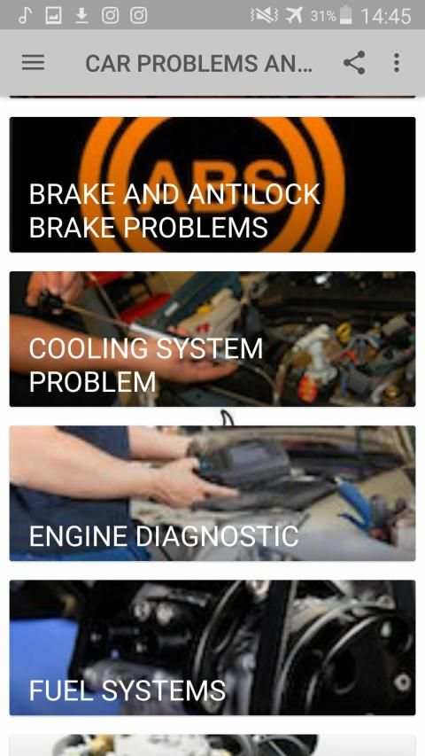 CAR PROBLEMS AND REPAIRS OFFLINE स्क्रीनशॉट 3