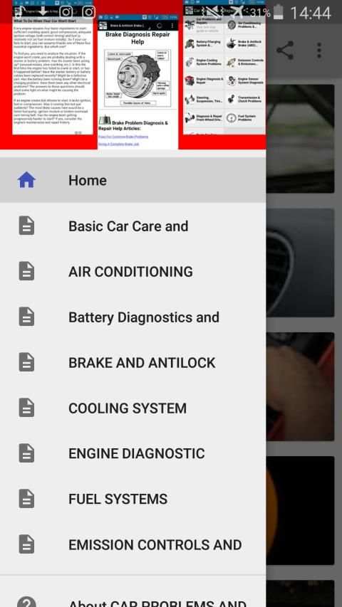 CAR PROBLEMS AND REPAIRS OFFLINE स्क्रीनशॉट 2