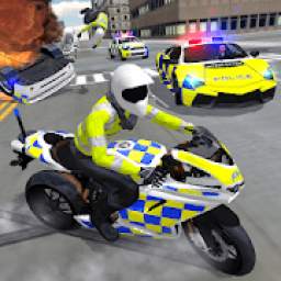 Police Car Driving - Motorbike Riding