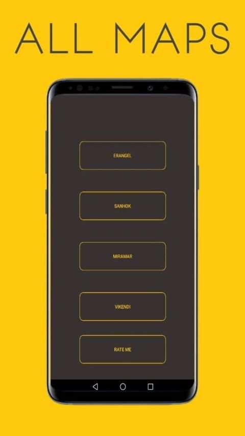 Maps Guide For Pubg स्क्रीनशॉट 4