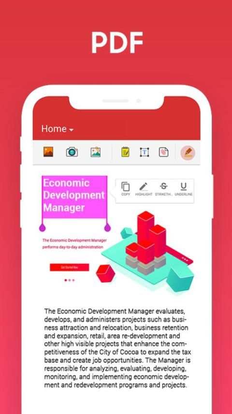 Document Viewer - Word Office for Android स्क्रीनशॉट 3