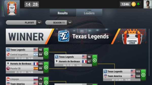 My Basketball Team - Basketball Manager screenshot 1