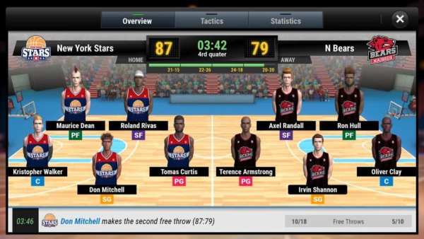 My Basketball Team - Basketball Manager screenshot 2