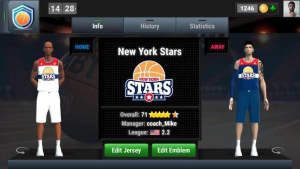 My Basketball Team - Basketball Manager screenshot 4