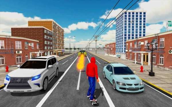 Street SkateBoard Game screenshot 3