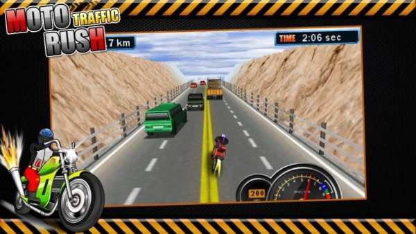 Moto Traffic Rush स्क्रीनशॉट 3