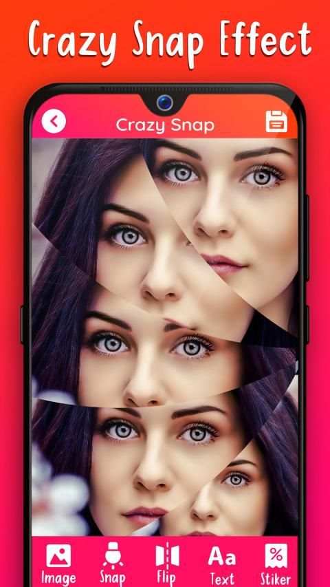 Crazy Snap Photo Effect : Mirror Photo Effect screenshot 1