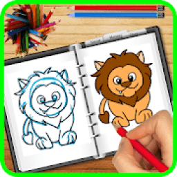 How To Draw Cute Animals आइकन