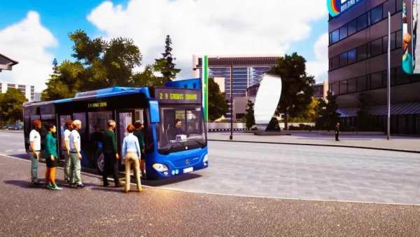 Airport Bus Transport Simulator: Public Coach Bus screenshot 1