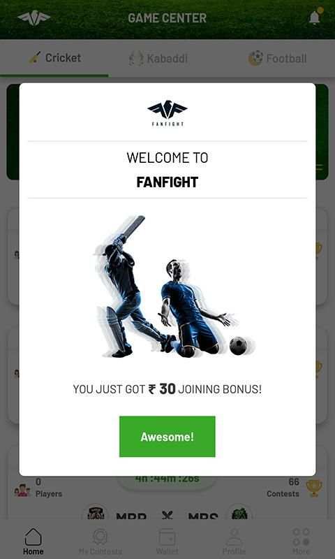 Fanfight-Play Fantasy Cricket & Win Daily Cash screenshot 9