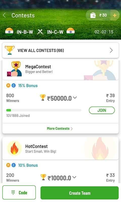Fanfight-Play Fantasy Cricket & Win Daily Cash screenshot 7