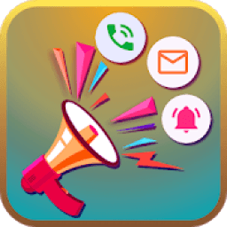 Smart Announcer Call, Time &amp; Battery आइकन